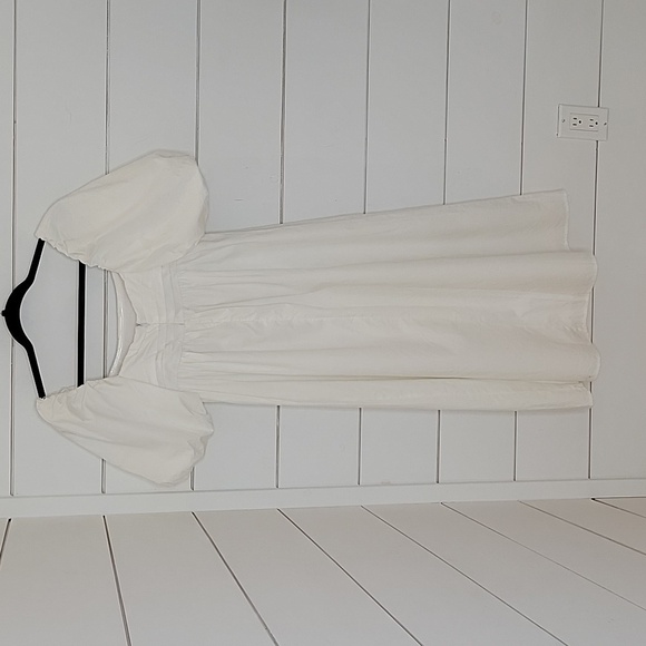 MNG by MANGO from Nordstrom XS white cotton dress - Picture 3 of 6